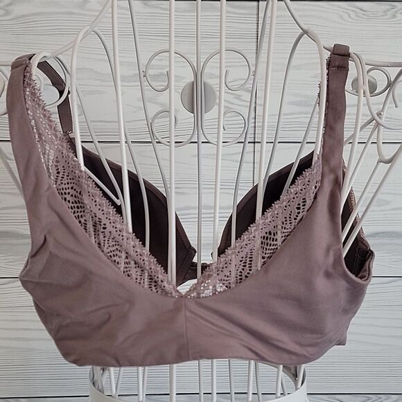 Victoria's Secret perfect coverage bra front closure Women's 30 C - Picture 4 of 8